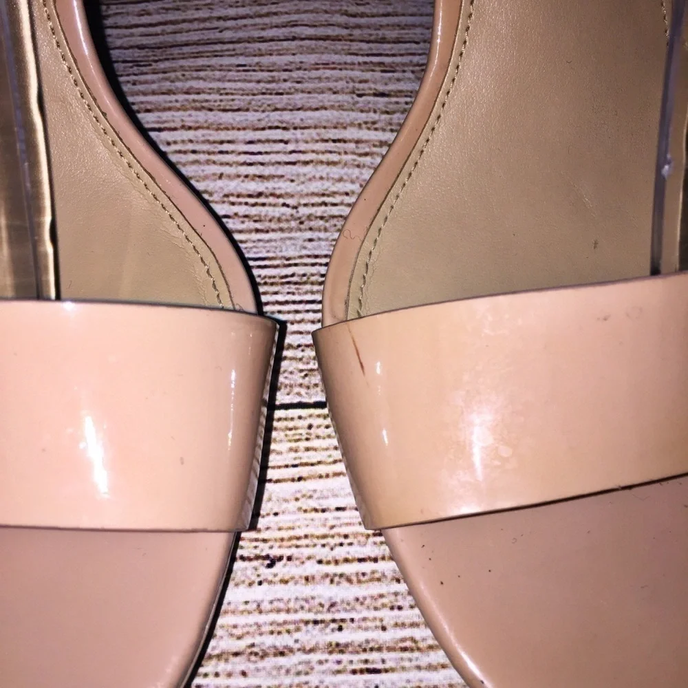 MICHAEL Michael Kors Claudia Nude Heels Size 8